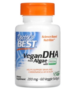 Doctor's Best - Vegan DHA from Algae